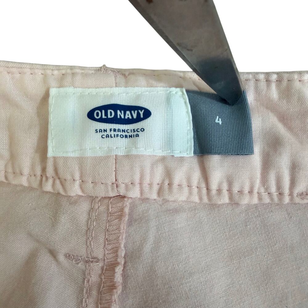 Old Navy Light Pink Shorts Classic Relaxed Chino - Picture 7 of 16